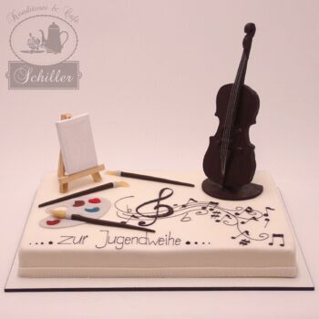 torte zur jugendweihe_torte_jugendweihe_cello_malen_zeichnen_idee_konditorei_schiller_konditorei schiller_noten_pinsel_radebeul_dresden