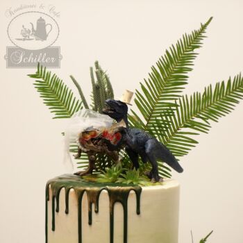 jurassic park_thementorte_dinosaurier_hochzeitstorte _konditorei schiller_cafe schiller_schiller_konditorei_torte_heiraten_dreietagen_