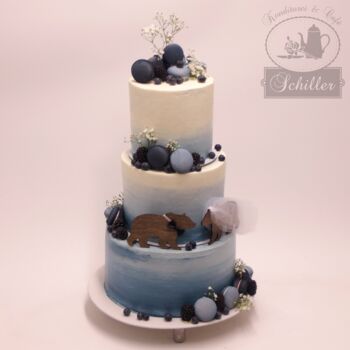 hochzeitstorte _konditorei schiller_cafe schiller_schiller_konditorei_torte_heiraten_dreietagen_farbverlauf