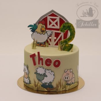 torte_geburtstag_geburtstagstorte_torte_kuchen_Bauernhof_tiere_kuh_schwein_hahn_scheune_Konditorei  schiller_schiller_konditorei_radebeul